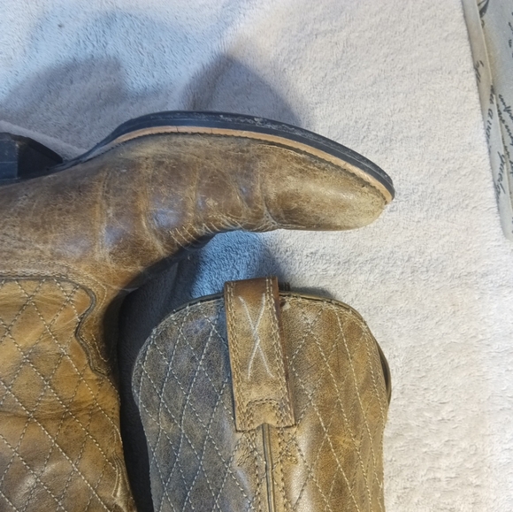 Twisted X Men\'s Tan Brown Leather Cowboy Boots Size 10.5 – Pre-Owned with Cosmet main image 7